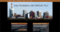 Desktop Screenshot of phoenixlawgroup.com